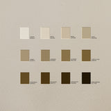 Color palette Template Emboss