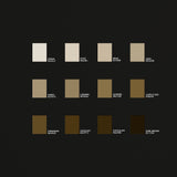 Color palette Template Emboss